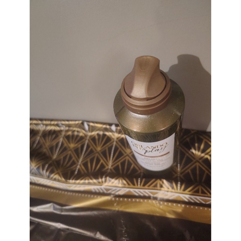 Orlando Pita Play Recast Tinted Oil Spray Glaze Chestnut 5 oz Hair Shine Mist - Picture 3 of 4